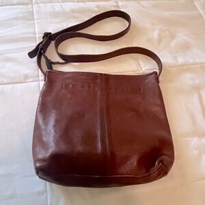 Duluth lifetime Leather Bag. adjustable shoulder strap, timeless crossover bag!